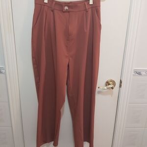 Luna mauve coloured pants, size large (L)